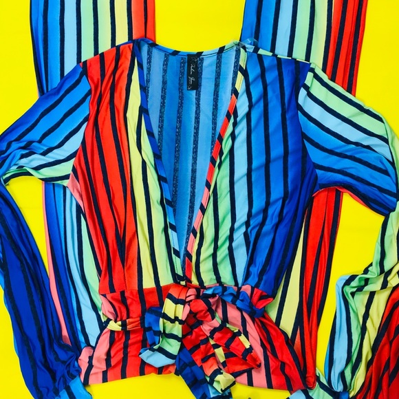 Multicolored Jumpsuit (NEVER WORN) - Picture 1 of 4